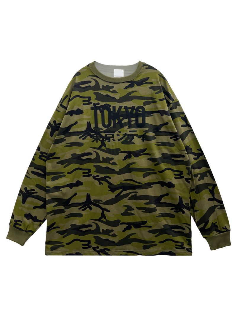 TOKYO Camouflage Long Sleeve 2C