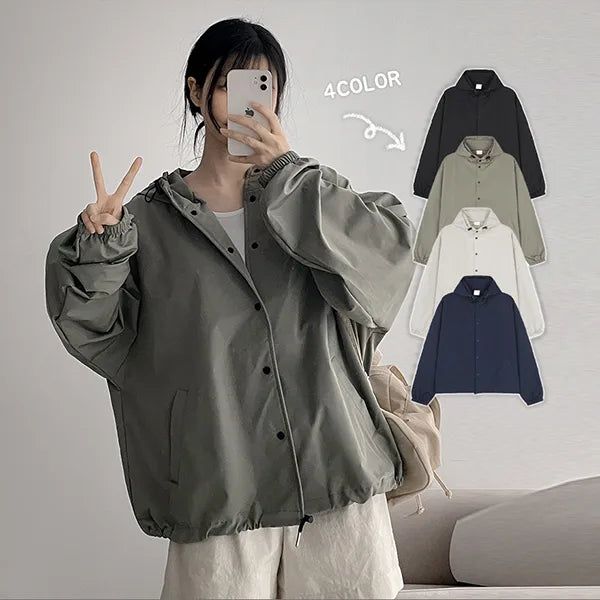 hijjoo（ハイチュー）の「Igloo High-Neck Hooded Jacket (4 colors)（Jackets/Outerwear）」