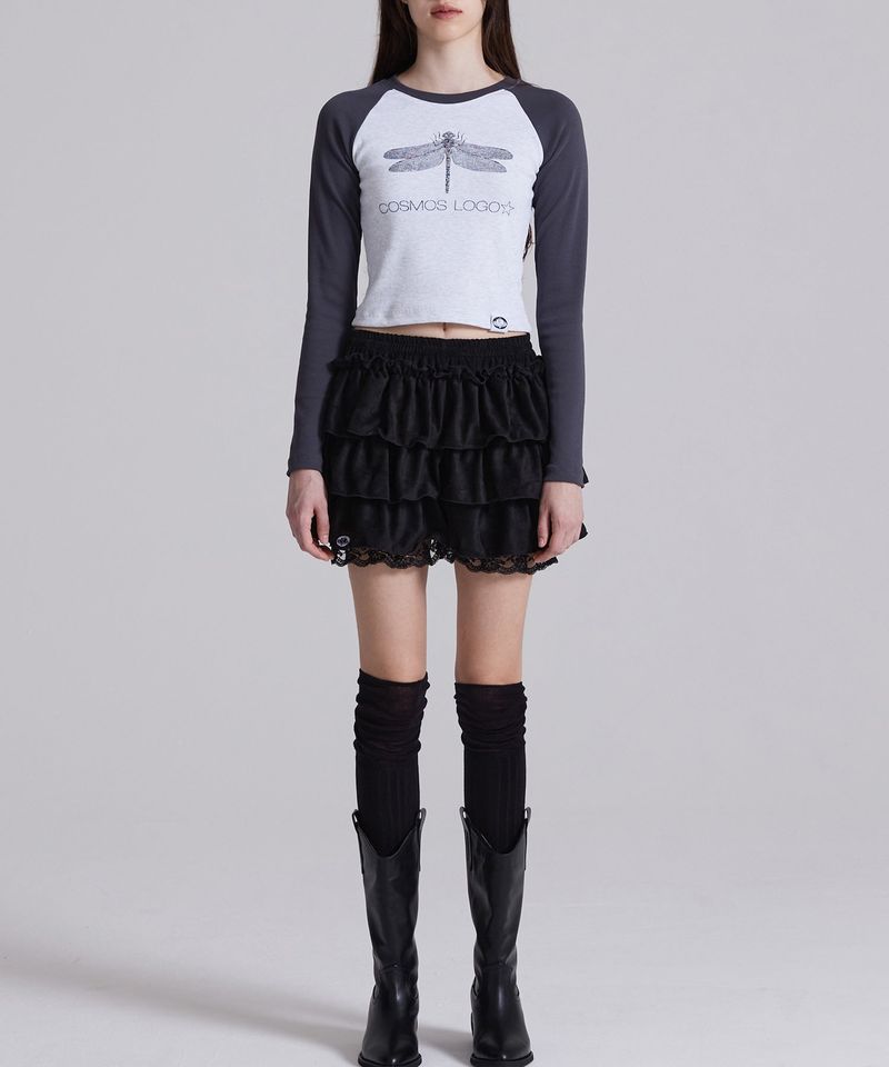 MOCHA SKIRT IN BLACK