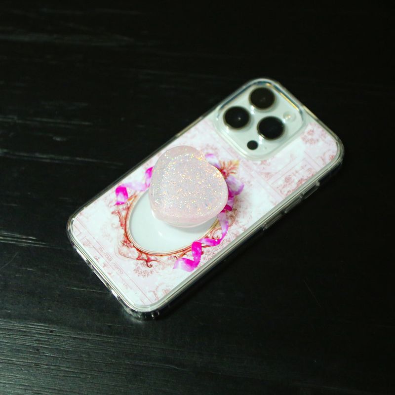 【MADE】glitter Heart Smart Tok / Pesto 23.