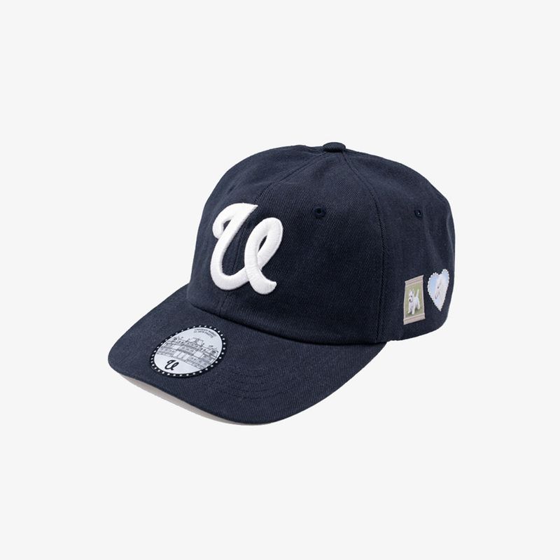 Vintage 6 Panel Cap_Dark Navy