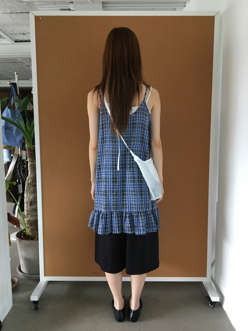 Tartan frill check dress (2color)