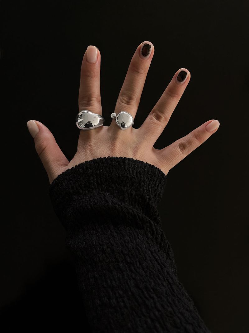 Dew Drop Ring Bold 2Color