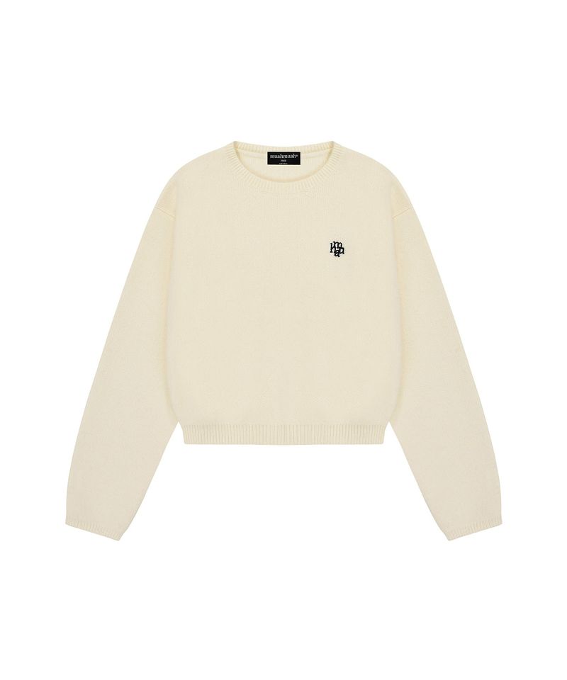 STITCH LOGO ROUND KNIT