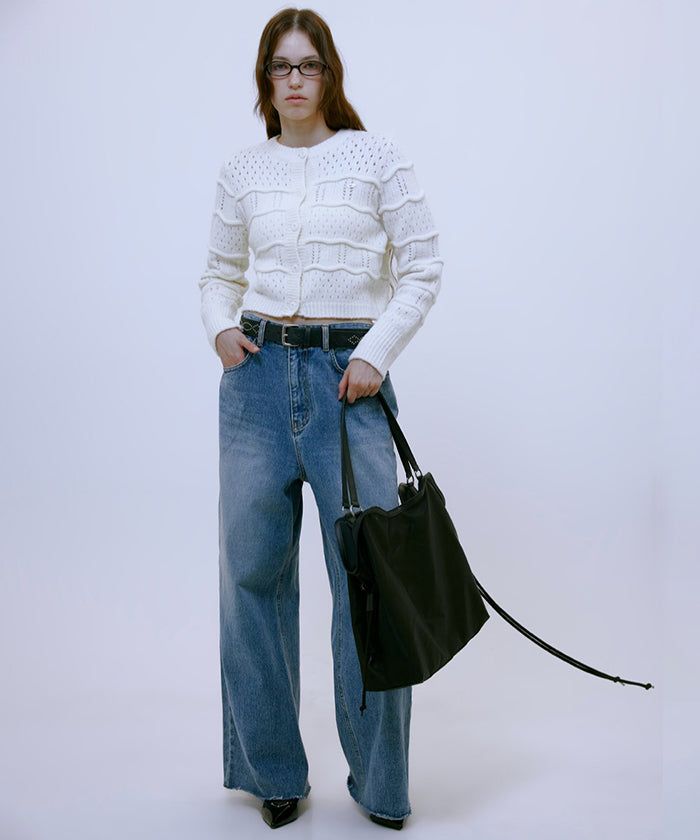 Cozy Big Tote bag (BLACK)