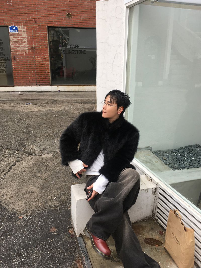 No.1530 O fur snap JK