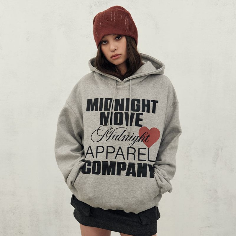 MIDNIGHT MOVE（ミッドナイトムーブ）の「bp hood (grey)（Tops）」