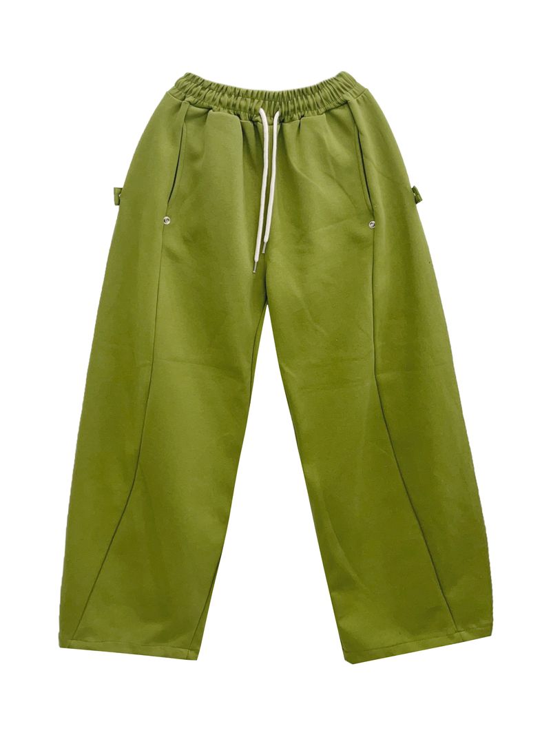Pinch Side Snap Sweat Pants 6C