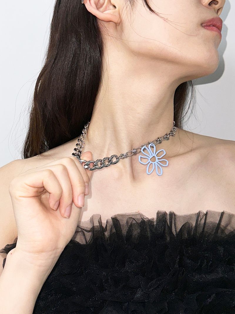 [OBJET] Nareaf snowy chain necklace