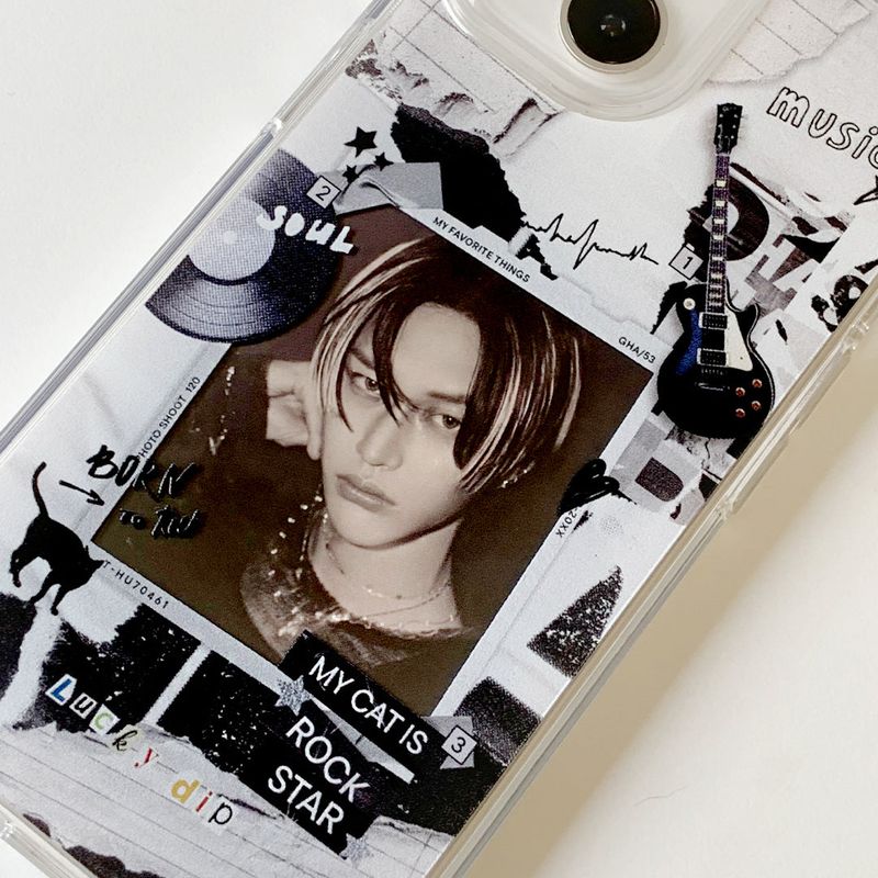 [MADE] my cat is rock star iphone case