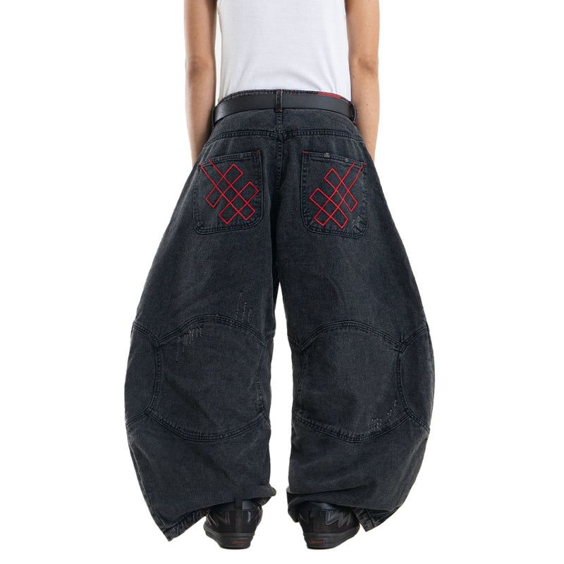 A1 Wide Barrel Exo - Snowish Shadow Grey - Jeans