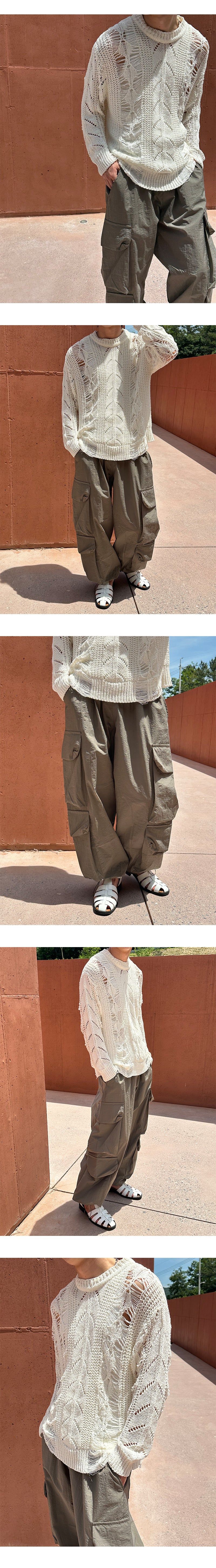 [S/S] Multi cargo nylon pants (3color)