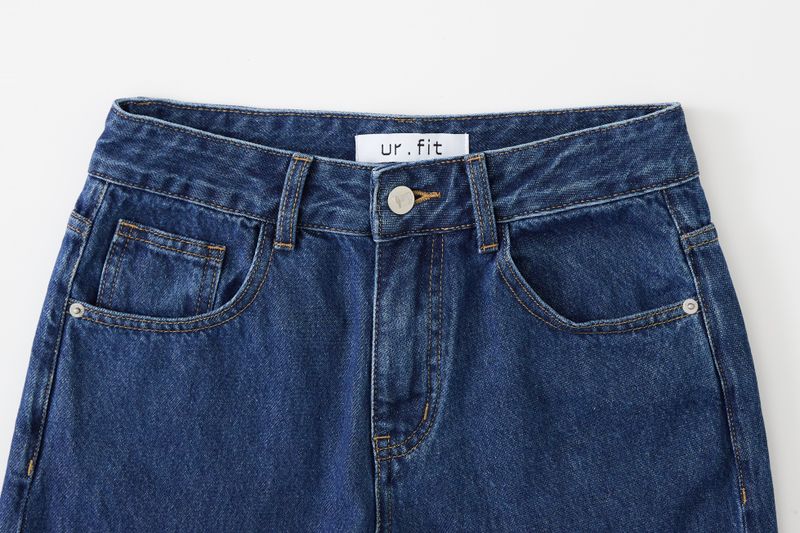 2ND REPRODUCTION PRE-ORDER DEEO BLUE MIDE-WAISTED STRAIGHT DENIM code 26202