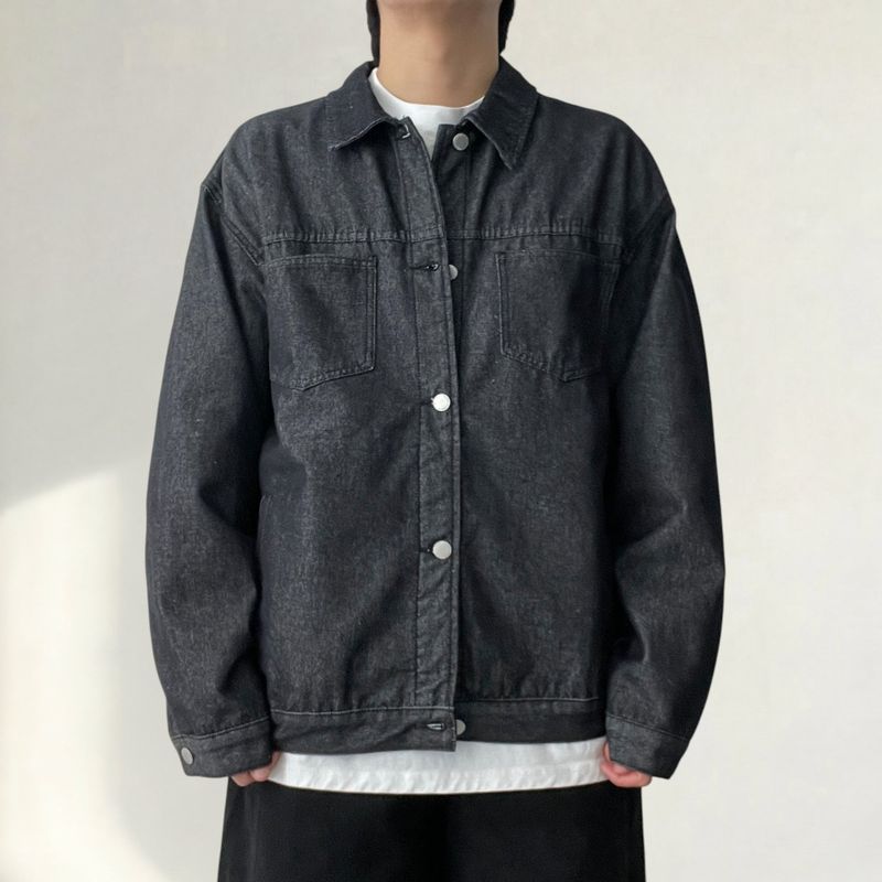 Buff Overfit Denim Jacket