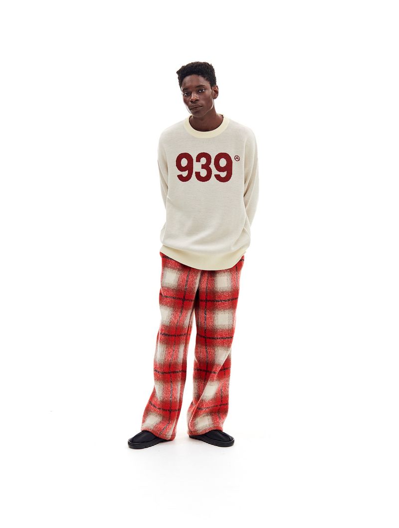 939 LOGO KNIT (IVORY)