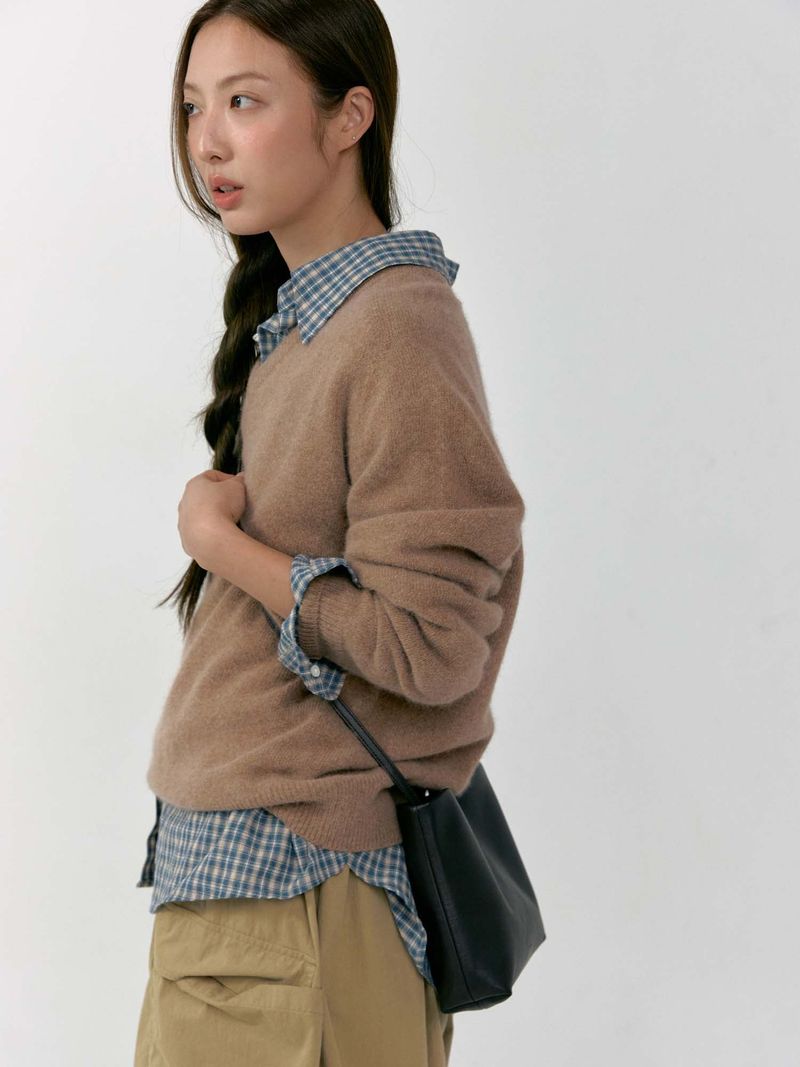 Lazy Check Shirt (Blue)