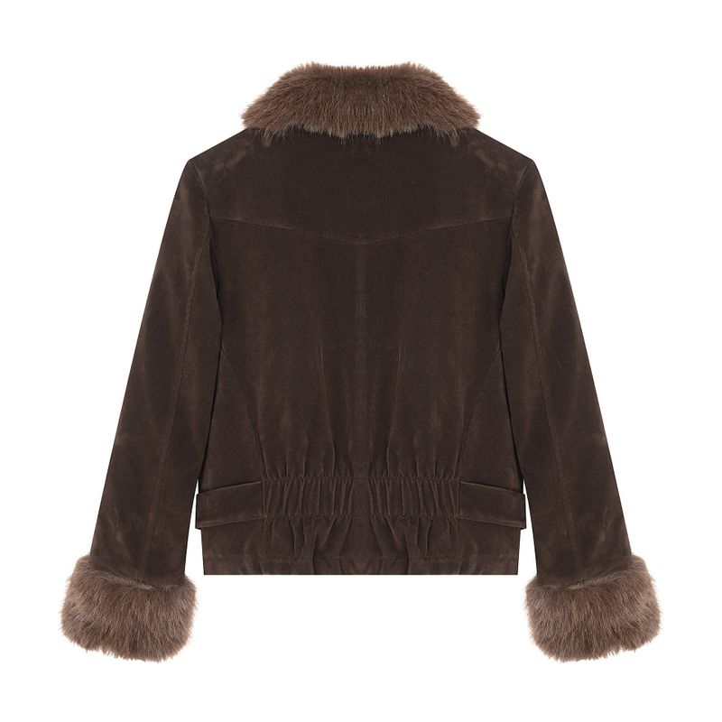 Soren Luxe Fur Cuff Jacket