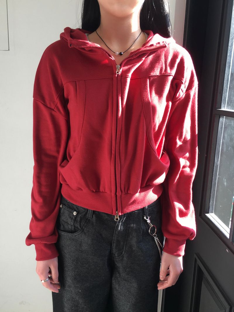 Labo High Neck Hooded Zip-Up (7c)