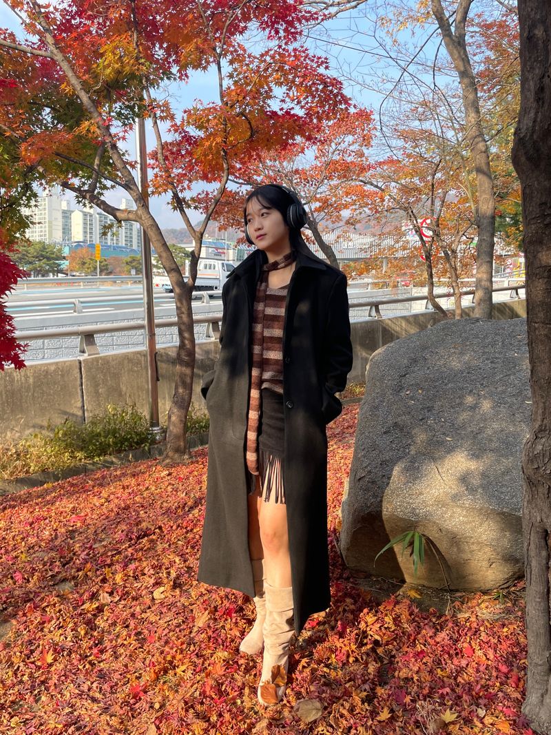 Western hippie suede skirt