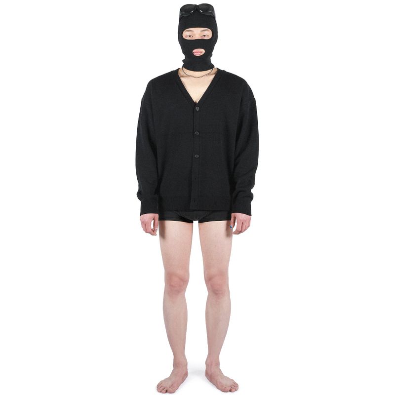 OVERSIZED CARDIGAN BLACK