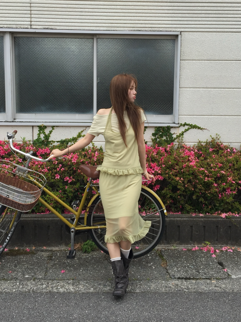 another language（アナザーランゲージ）の「lovely mesh set up（Skirts）」