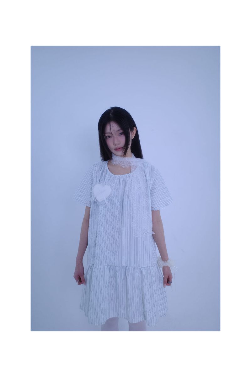 [MD PICK] クッキーシャーリングワンピース (2color)