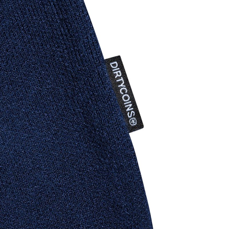 Knit Polo Premium Garment Navy Blue