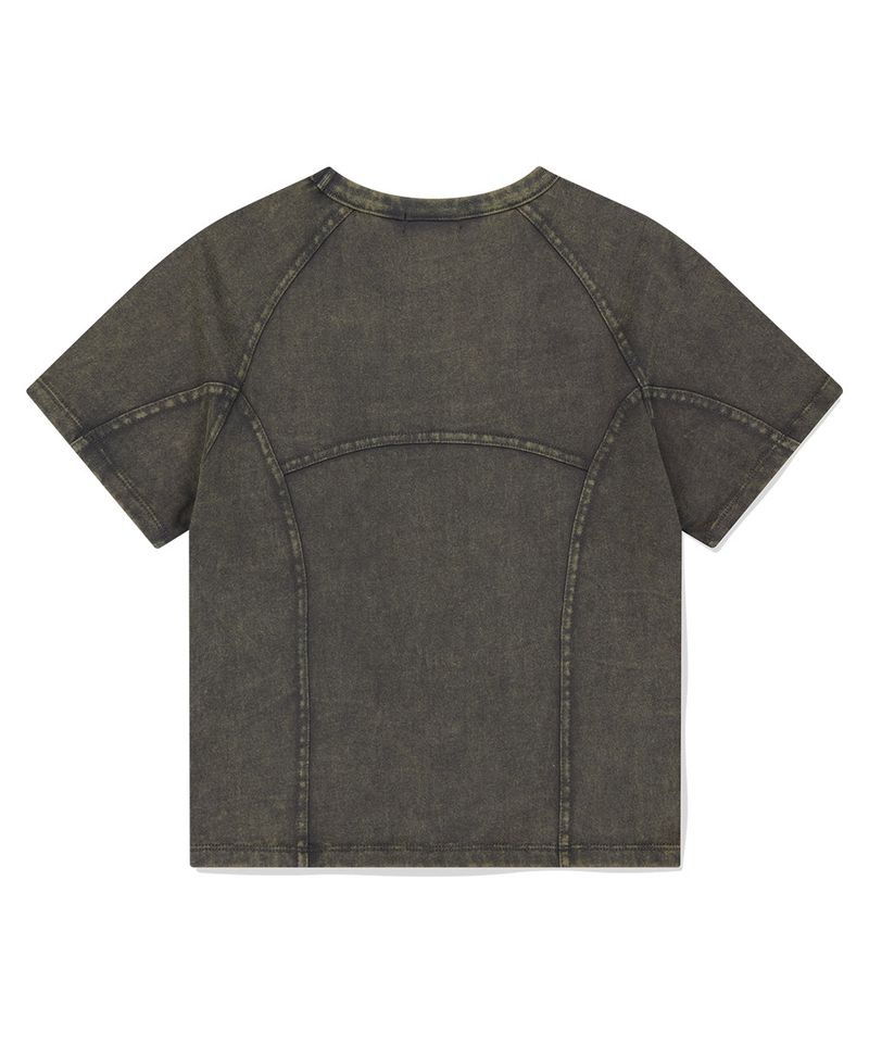 WASHED CURVED TEE