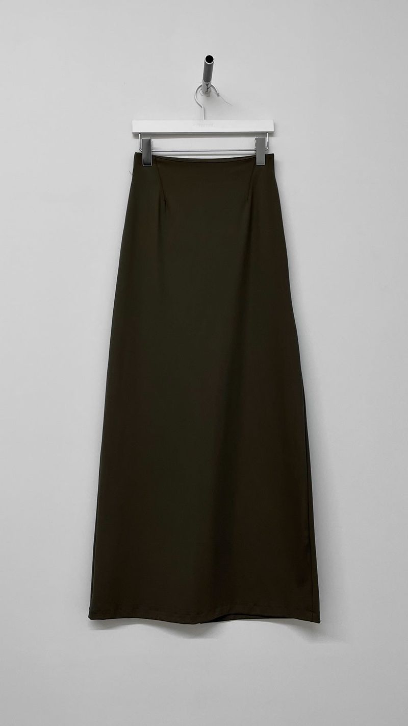 STITCH MAXI SKIRT