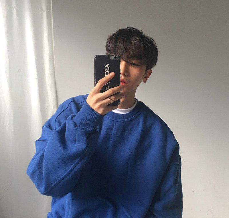 Never Line Warm Sweat Shirt (4color)