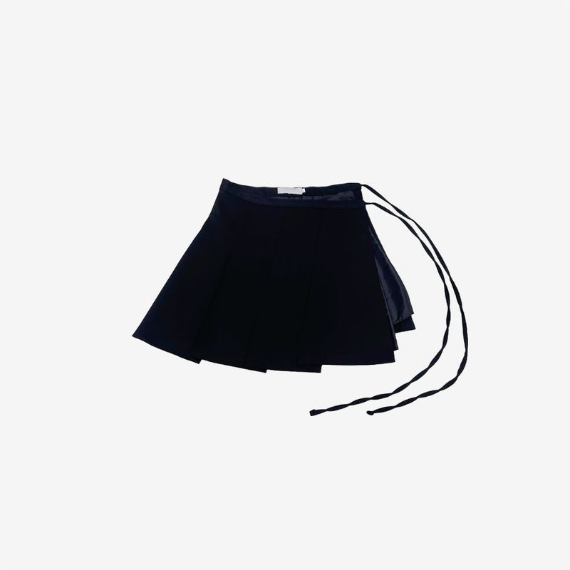 Nepia Layered String Skirt + Slacks Pants Set