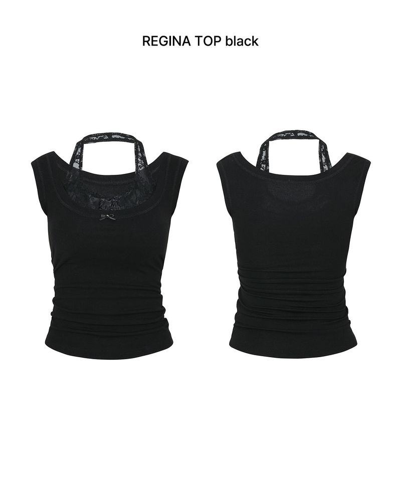 REGINA TOP black