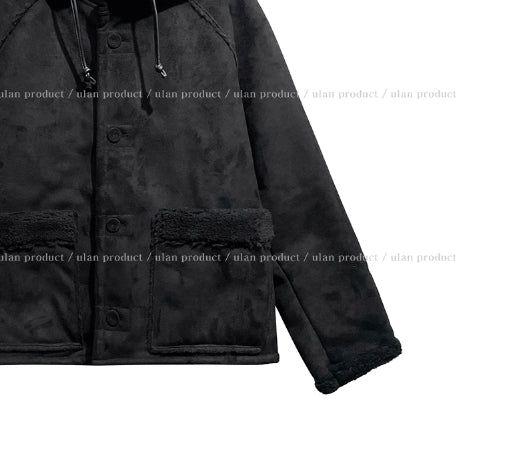 [PREMIUM] Barrier Suede Hood Mustang