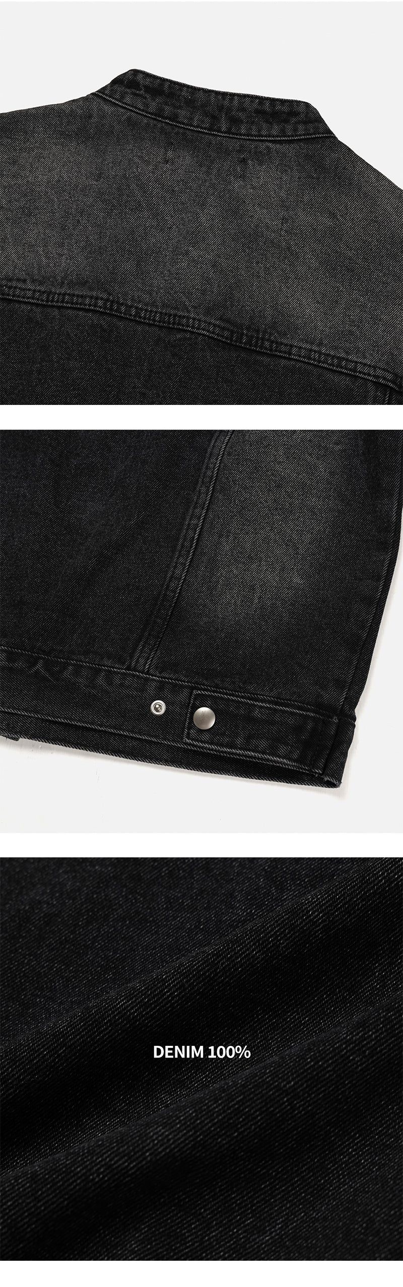 [PROMOTION] Domingo biker denim jacket (2color)