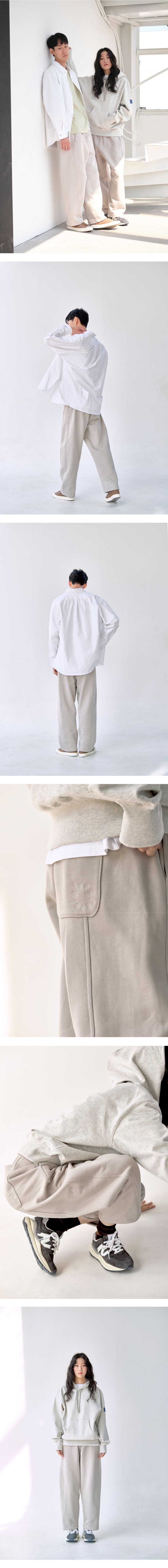 ALARM BALLON PANTS WARM GRAY_UNISEX