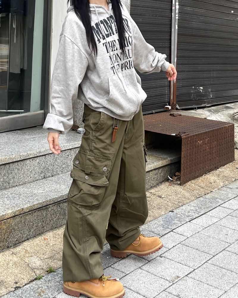 heenytsuki(ヒニツキ)の「レンビンテージディテールカーゴパンツ(パンツ)」