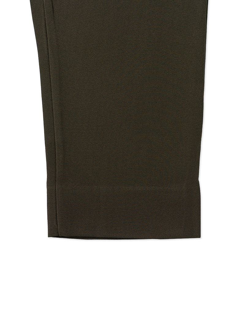 Line capri pants_brown
