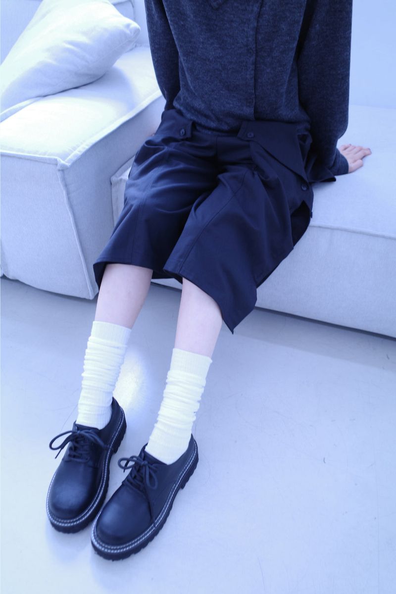Golji high knee socks (6color)