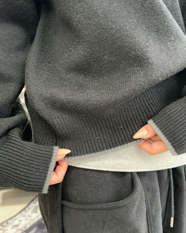 Fels Layered Crewneck Knit