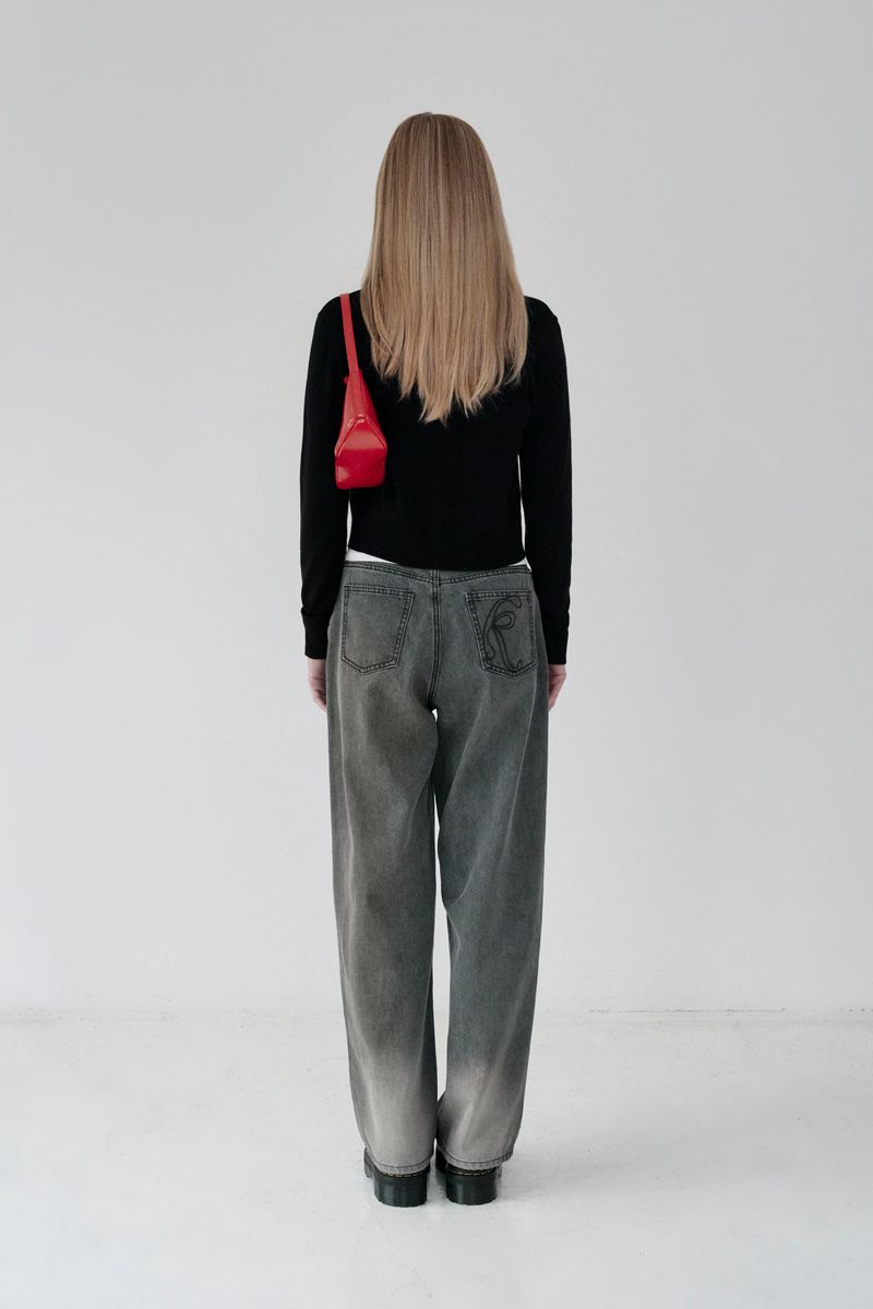 KIRSH PLAIN SOFT TOUCH CARDIGAN [BLACK]