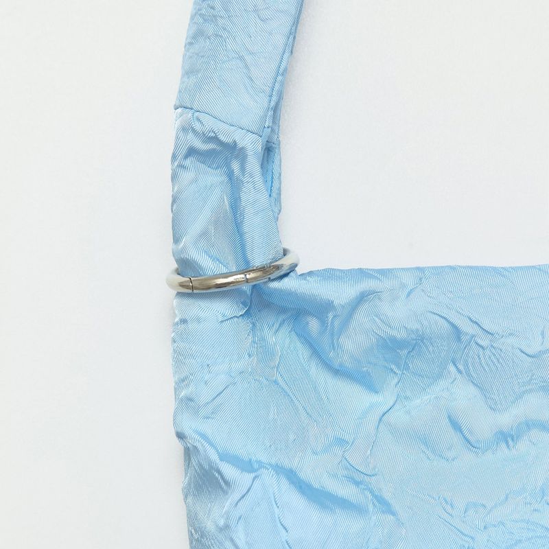 Rose knot bag_sky blue