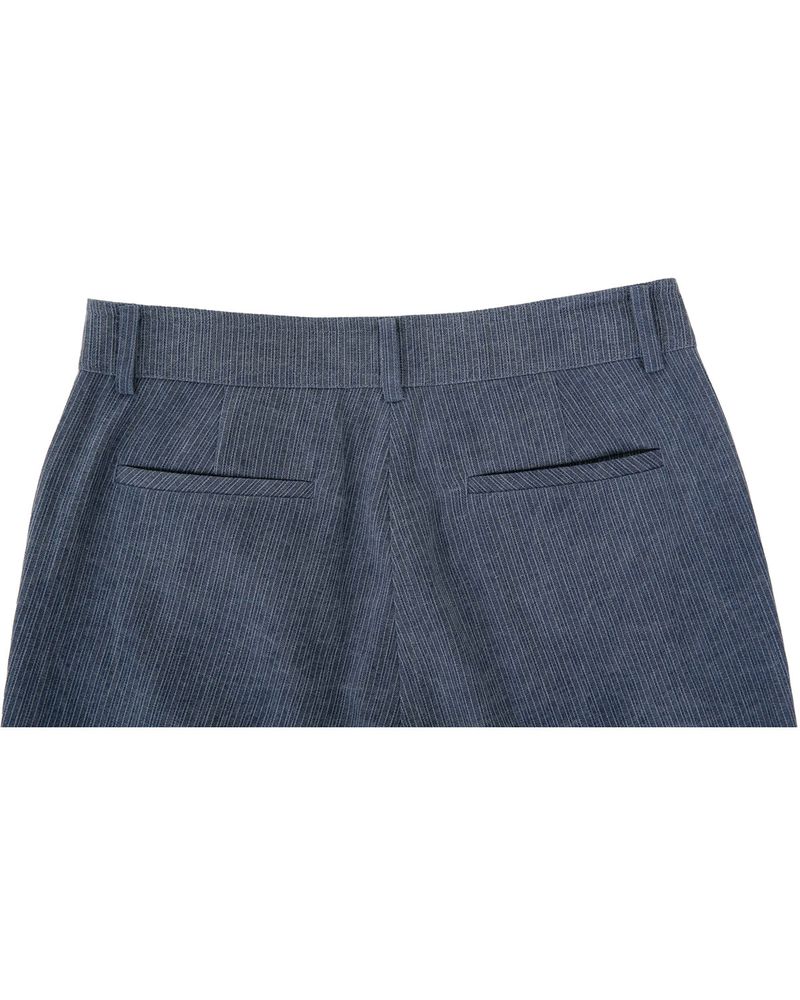 Stripe Bootcut Pants _ BLUE