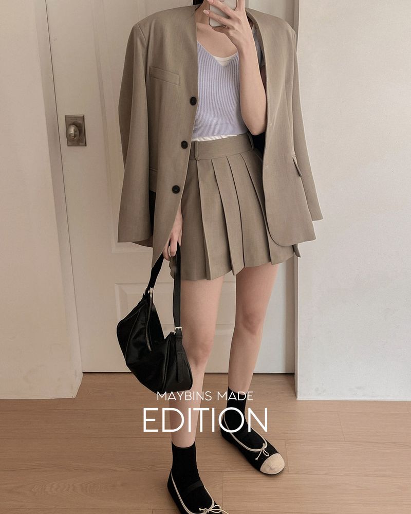 MAYBINS（メイビンス）の「[MADE] Duell No Collar Jacket（Jackets/Outerwear）」