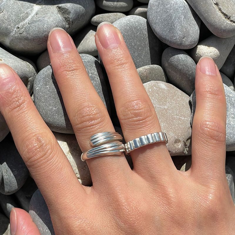 marshmallow narrow ring