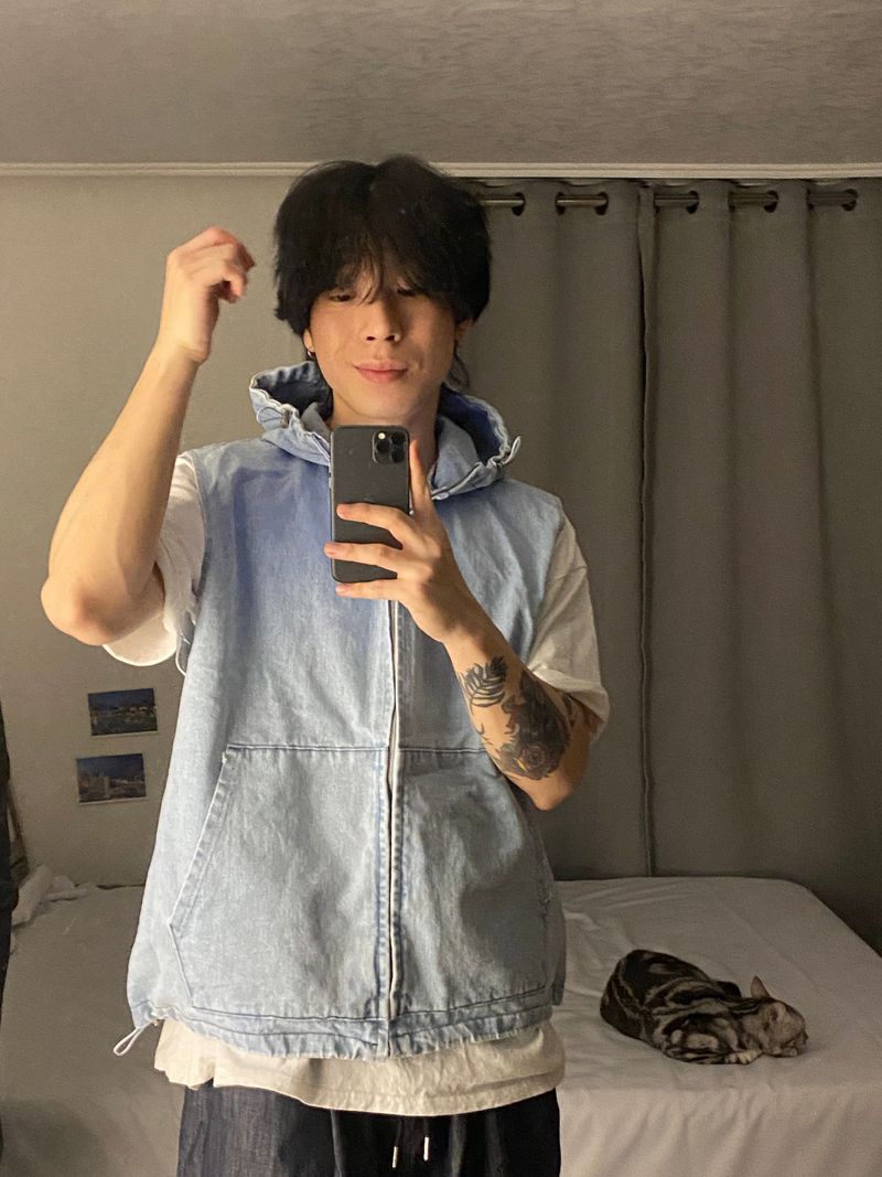 Anorak Denim Vest 3C