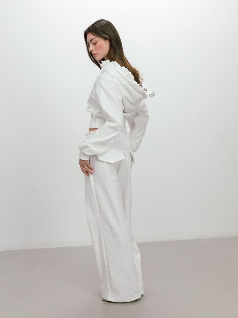 BAKE WIDE PANTS / WHITE