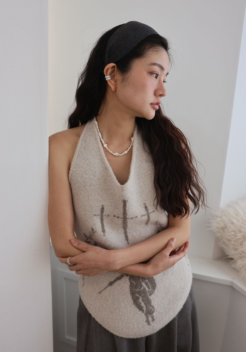 Cross Pearl Mixed Necklace