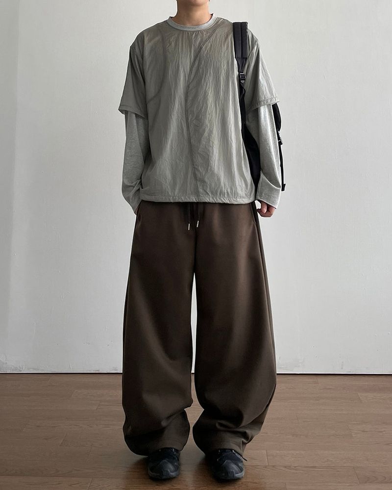 Tension Curved Sweatpants
