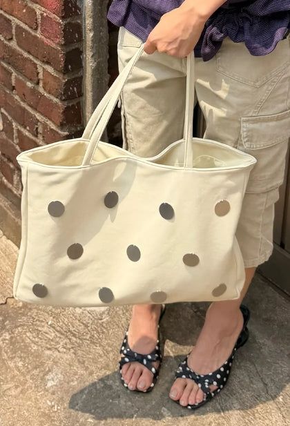 DOT METAL SHOULDER BAG