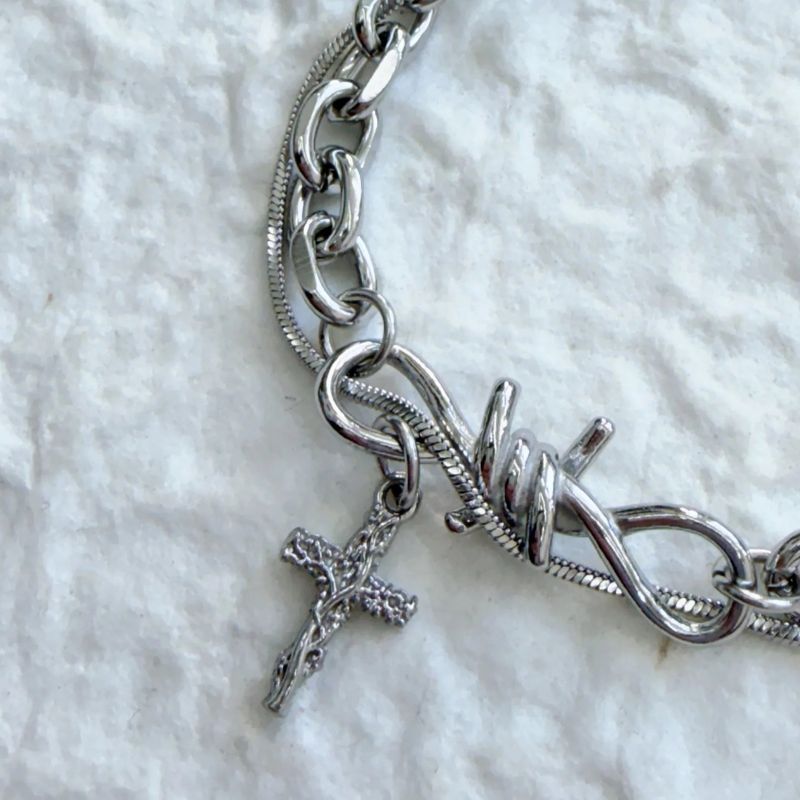 Thorn Cross Bracelet